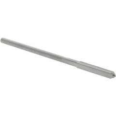 OSG - #34 Solid Carbide Chucking Reamer - Straight Flute, 3/32" Straight Shank, 5/8" Flute Length, 2-1/4" OAL - Exact Tooling