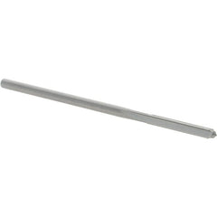 OSG - #38 Solid Carbide Chucking Reamer - Straight Flute, 3/32" Straight Shank, 5/8" Flute Length, 2-1/4" OAL - Exact Tooling