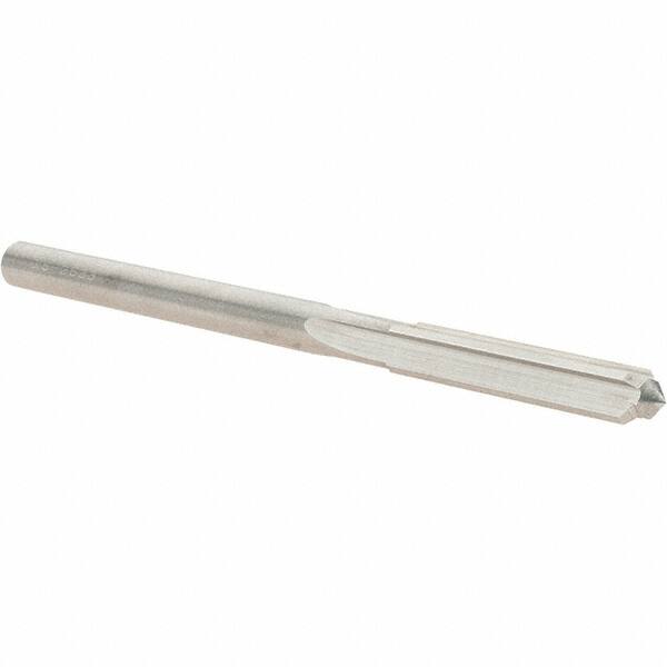 OSG - 5.3mm Solid Carbide Chucking Reamer - Straight Flute, 4.76mm Straight Shank, 25mm Flute Length, 76mm OAL - Exact Tooling