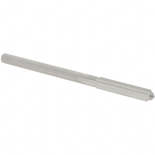 OSG - 4.4mm Solid Carbide Chucking Reamer - Straight Flute, 3.97mm Straight Shank, 22mm Flute Length, 70mm OAL - Exact Tooling