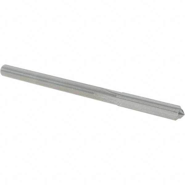 OSG - 3.8mm Solid Carbide Chucking Reamer - Straight Flute, 3.57mm Straight Shank, 19mm Flute Length, 64mm OAL - Exact Tooling