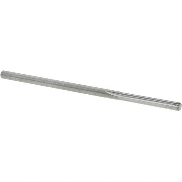 OSG - 5/64" Solid Carbide Chucking Reamer - Straight Flute, 1/16" Straight Shank, 1/2" Flute Length, 1-3/4" OAL - Exact Tooling