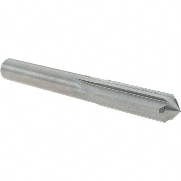 OSG - 10mm Solid Carbide Chucking Reamer - Straight Flute, 9.53mm Straight Shank, 32mm Flute Length, 89mm OAL - Exact Tooling