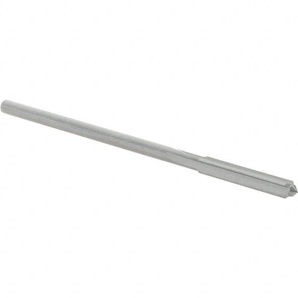 OSG - #35 Solid Carbide Chucking Reamer - Straight Flute, 3/32" Straight Shank, 5/8" Flute Length, 2-1/4" OAL - Exact Tooling