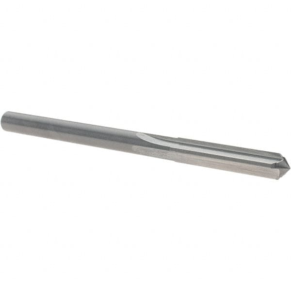 OSG - #6 Solid Carbide Chucking Reamer - Straight Flute, 3/16" Straight Shank, 1" Flute Length, 3" OAL - Exact Tooling
