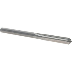 OSG - #6 Solid Carbide Chucking Reamer - Straight Flute, 3/16" Straight Shank, 1" Flute Length, 3" OAL - Exact Tooling