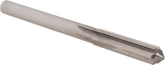 OSG - 7mm Solid Carbide Chucking Reamer - Straight Flute, 6.35mm Straight Shank, 29mm Flute Length, 83mm OAL - Exact Tooling