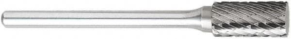 OSG - 6mm Cut Diam, 6mm Shank Diam, Tree with Radius Head Burr - Carbide, Radius End, 12mm LOC, 50mm OAL - Exact Tooling