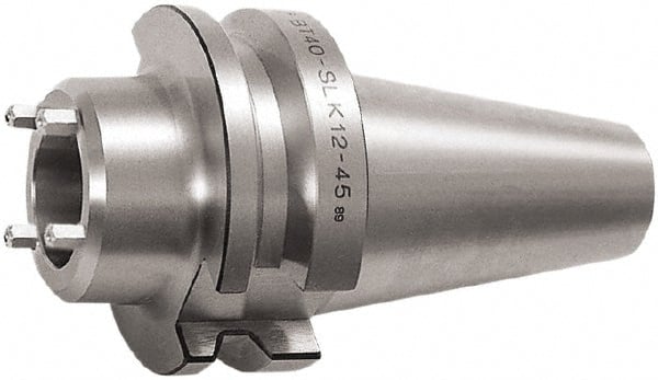OSG - CAT40 Taper Shank Shrink Fit Tool Holder & Adapter - 1.77" Projection, 1.61" Nose Diam, Through Coolant - Exact Tooling