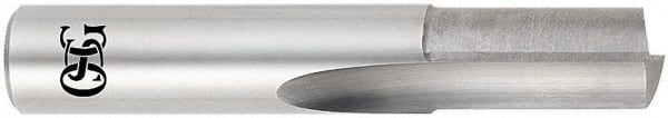 OSG - 7/16" Diam, 7/16" Shank Diam, 1" Length of Cut, 2 Flute Straight Router Bit - 2-1/2" Overall Length, Right Hand Cut, Solid Carbide - Exact Tooling