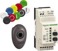 Square D - Maintained (MA) and Momentary (MO), Wireless Pushbutton System with Programmable Receiver - 24-240 VAC/VDC - Exact Tooling