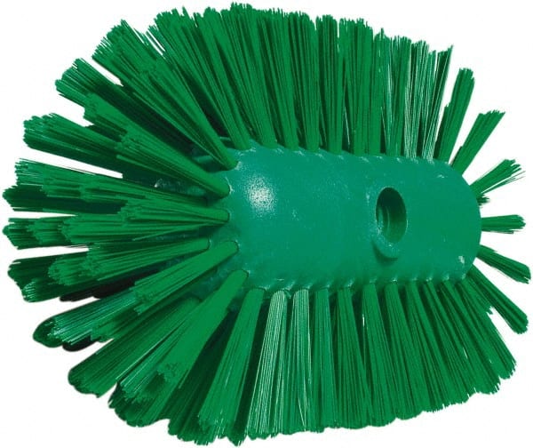 PRO-SOURCE - Nylon Valve Brush - 13-1/2" OAL, 10" Head Length, Steel Handle - Exact Tooling
