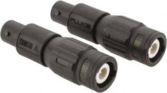 Fluke - Black Electrical Test Equipment Cable Terminator - Use with Fluke 190-504 Scope Meters - Exact Tooling