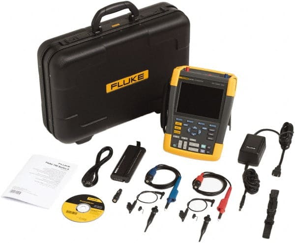 Fluke - Green Electrical Test Equipment Probe - Use with 190 Series Scope Meters - Exact Tooling