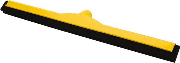 PRO-SOURCE - 24" Rubber Blade Floor Squeegee - Yellow - Exact Tooling