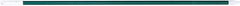 PRO-SOURCE - 60 x 1-1/4" Fiberglass Handle for Floor Squeegees & Push Brooms - Threaded Connection, Green - Exact Tooling