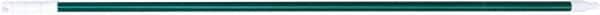 PRO-SOURCE - 54 x 1-1/4" Fiberglass Handle for Floor Squeegees & Push Brooms - Threaded Connection, Green - Exact Tooling