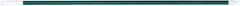 PRO-SOURCE - 54 x 1-1/4" Fiberglass Handle for Floor Squeegees & Push Brooms - Threaded Connection, Green - Exact Tooling