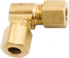 ANDERSON METALS - 1/4" OD, Lead Free Brass Union Elbow - 300 Max Working psi, Comp x Comp Ends - Exact Tooling