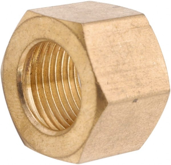 ANDERSON METALS - 3/4" OD, Lead Free Brass Nut - 100 Max Working psi, Nut Ends - Exact Tooling