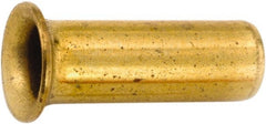 ANDERSON METALS - 3/8" OD, Lead Free Brass C.T.S. Insert Stiffener - 200 Max Working psi, Tube Insert Ends - Exact Tooling