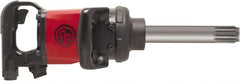 Chicago Pneumatic - 1" Drive, 5,160 RPM, 2,150 Ft/Lb Torque Impact Wrench - D-Handle, 10 CFM, 90 psi, 1/2" NPT Inlet - Exact Tooling