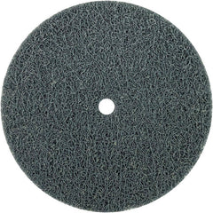 3″ × 1/4″ Non-Woven Unitized Wheel, Series 2, SC - Fine, 1/4″ Arbor Hole - Exact Tooling