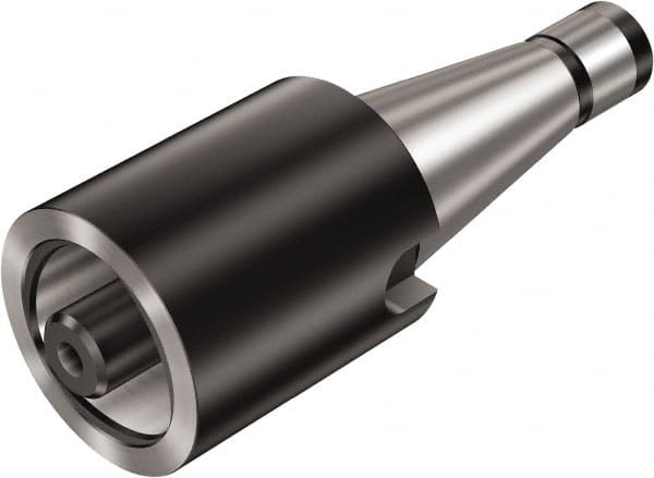 Sandvik Coromant - 40;C6;40 System Size, Modular Tool Holding System Adapter - 75mm Projection, 63mm Body Diam, 6.6299" OAL - Exact Tooling
