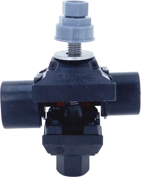 Ideal - 10 to 2 (Tap), 8 to 1/0 (Run) AWG Compatible, Tap Connector - 2.2" OAL x 1.8" OAW x 3.1" OAH - Exact Tooling