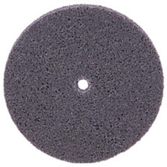 1″ × 1″ Non-Woven Unitized Wheel, Series 6, AO - Fine, 3/16″ Arbor Hole - Exact Tooling