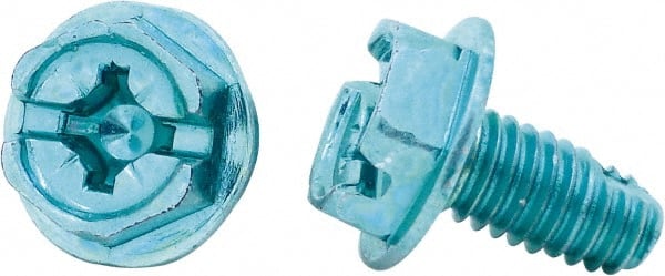 Ideal - Electrical Outlet Box Thread Forming Grounding Screw - Includes 10-32 x 3/8 Thread - Exact Tooling