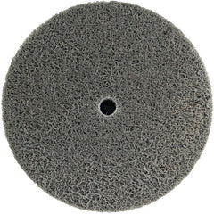 3″ × 1/4″ Non-Woven Unitized Wheel, Series 8, AO - Medium, 1/4″ Arbor Hole - Exact Tooling