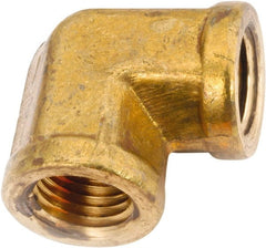 ANDERSON METALS - Class NSF, 1/2" Internal Pipe, Lead Free Brass 90° Elbow - NPT - Exact Tooling