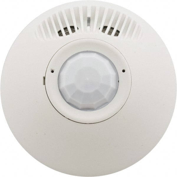 Hubbell Wiring Device-Kellems - 500 Square Ft. Coverage, Infrared and Ultrasonic Motion Sensor Wall Switch - 24 VAC/VDC, White - Exact Tooling