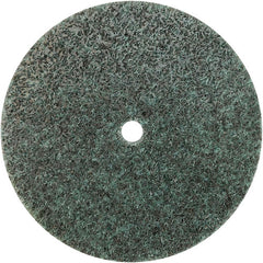 3″ × 1/8″ Non-Woven Unitized Wheel, Series 8, AO - Coarse, 1/4″ Arbor Hole - Exact Tooling