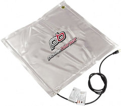 Powerblanket - 24" Long x 24" Wide, Flat, PVC, Standard Heat Blanket - 120 Volts, Flat Back - Exact Tooling