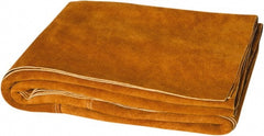 Steiner - 6' High x 6' Wide x 0.06 to 0.08" Thick Leather Welding Blanket - Rust - Exact Tooling