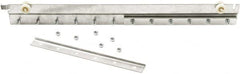 Steiner - 2' Long Galvanized Steel Dock Strip Door Strip Door Trolley - Use with Track & Roller Track - Exact Tooling
