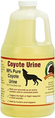 Bare Ground Solutions - Half Gallon of Coyote Urine Predator Scent to repel unwanted animals - Exact Tooling