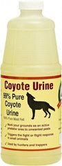 Bare Ground Solutions - One Quart of Coyote Urine Predator Scent to repel unwanted animals - Exact Tooling