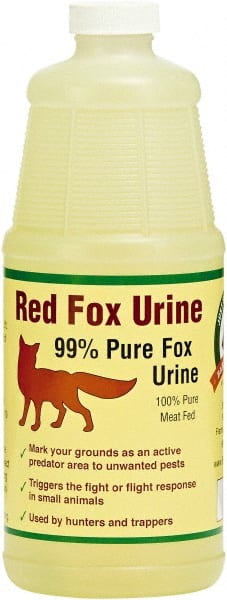 Bare Ground Solutions - One Quart of Fox Urine Predator Scent to repel unwanted animals - Exact Tooling