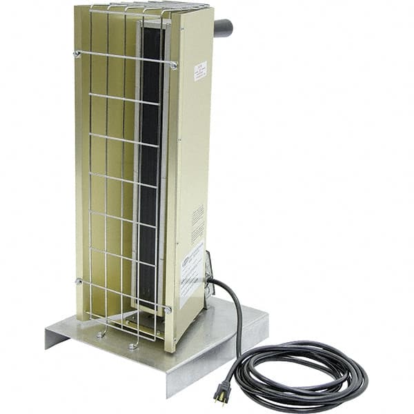 TPI - 4,947 BTU Infrared Heater - 120 Volts, 1,450 Watts, 12.1 Amps - Exact Tooling