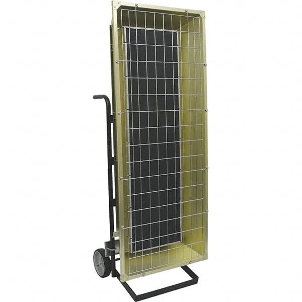 TPI - 32,414 BTU Infrared Heater - 480 Volts, 9,500 Watts, 19.79 1PH/11.44 3PH Amps - Exact Tooling