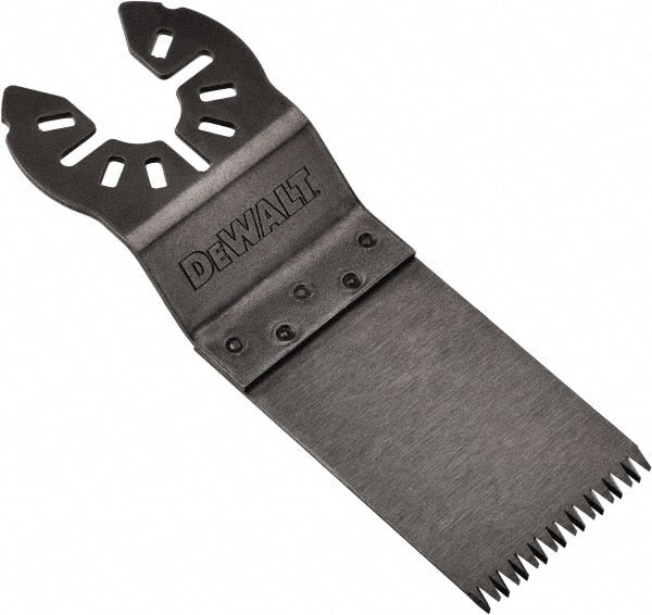 DeWALT - Rotary Oscilating Accessory Kit - 1-1/4" Cutting Diam, 0.7" Head Thickness, High Speed Steel Head, Flat End, Use with All Jobsite Materials - Exact Tooling