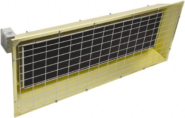 TPI - 12" Long x 24" Wide x 56" High, 480 Volt, Infrared Suspended Heater - Exact Tooling