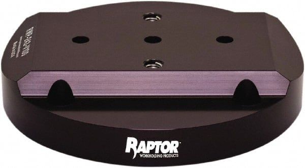 Raptor Workholding - 8.45" Jaw Width, 1-3/4" High Riser - For Use with 4 & 5 Axis Workholding Systems - Exact Tooling