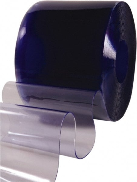 Clearway Door - Clear Standard Bulk Strip Roll Dock Curtain Strips - 16" Wide x 100' Long x 0.16" Thick - Exact Tooling