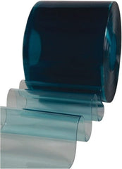 Clearway Door - Clear Low Temp Non-Reinforced QuickStrip Roll Dock Curtain Strips - 16" Wide x 100' Long x 0.16" Thick - Exact Tooling