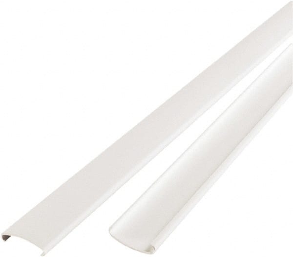 GridMAX - 23" Long x 1-1/16" Wide x 0.16" Thick, Vinyl Ceiling Grid Tee Cover - ASTM E-84 Specification, White - Exact Tooling