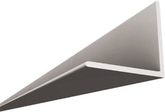 HG-Grid - 8' Long x 15/16" Wide x 15/16" Thick, Vinyl Angled Molding - ASTM E-84 Specification, White - Exact Tooling